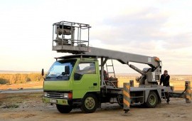 Аренда автовышек 16-40м услуги заказ
