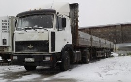 Маз полуприцеп 13.6м