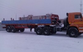 Грузоперевозки камаз-вездеход полуприцеп