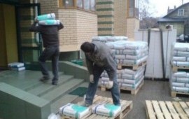 Услуги грузчиков, подъём стройматериалов