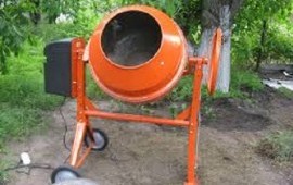 Бетономешалка на 220V.
