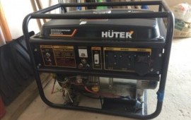 Сдаю в аренду бензиновый генератор Huter DY8000LX