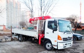 Кран-манипулятор по Москве и МО.Пропуск