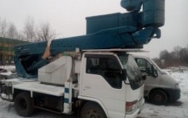 аренда автовышки TADANO НА БАЗЕ ISUZU 15М