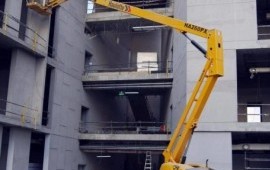 Аренда ножничных и коленчатых подъемников