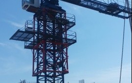 Услуги башенного крана QTZ-125А