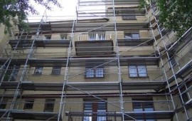 Фасадные рамные леса
