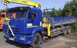Манипулятор КАМАЗ в Чебоксарах 15 тонн