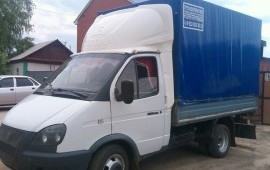 Грузоперевозки Газель тент . длина 3 метра