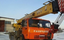Услуги Автокрана 25тонн