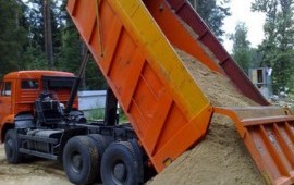 Песок строительный карьерный доставка Волгоград