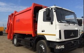 Ко-427-34 на шасси маз-5340В2-425-013 Мусоровоз