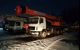 Аренда автокранов 25 тонн 30 тонн