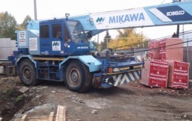 Услуги авто-крана Kobelko 25 тонн!