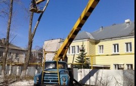 Автогидроподъемник АГП-22 на базе ЗИЛ-130