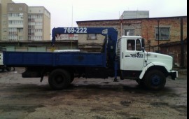 Услуги манипулятора. Аренда. Заказ.