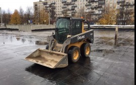Аренда минипогрузчика (ковш, щетка, гидромолот...)
