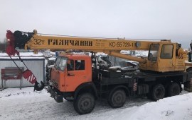 Аренда автокрана 32т. 32м.