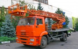Автовышки 18м, с опытными водителями