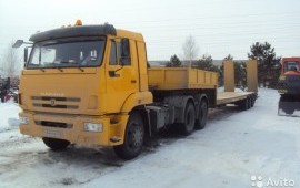 Перевозка низкорамным тралом