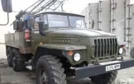 Буровая установка на базе Урал 4320
