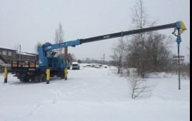 Услуги автобуровой