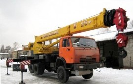 АВТОКРАН 14, 16, 25Т, АВТОВЫШКА АП-17 услуги