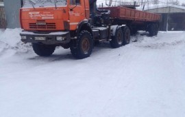 Аренда тягача сманипулятором КамАЗ-44108