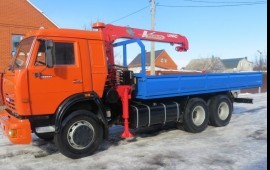 Аренда манипулятора 10 тонн (Камаз)