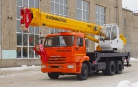 автокран10-25т