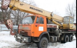 Услуги автокрана Ивановец