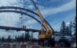 Аренда автокрана вездехода Урал
