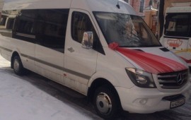 Заказ автобусов Mercedes 20 мест и Ford Tourneo Cu