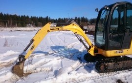 Миниэксковатор JCB 8018