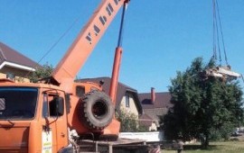 Услуги автокранов, вездеходов и шоссейников