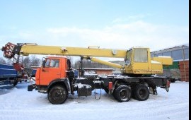 Автокран 25 тонн в аренду