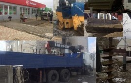 Услуги кран-манипулятор 7т, 22м стрела, борт 11т.