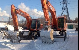 Экскаватор колесный