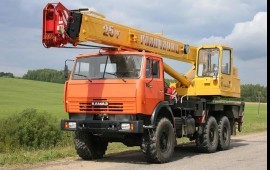 Аренда автокрана 25 и 20 тонн