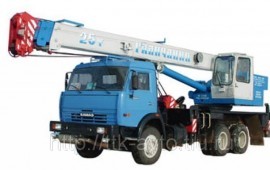 Аренда автокрана 25т.