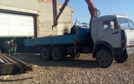 Услуги манипулятора, стройматериалы