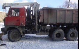 УСЛУГИ САМОСВАЛА С КРАНОВОЙ УСТАНОВК