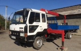Услуги самопогрузчика манипулятора-крана