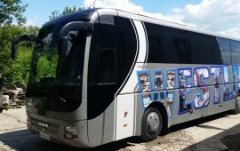 Аренда автобуса пассажирские перевозки заказ Ман