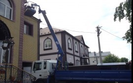 Услуги кран борта в Оханске