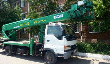 Автовышки телескоп аренда, услуги.