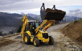 Услуги экскаватора погрузчика в Воткинске