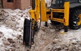 Аренда экскаватора погрузщика