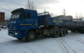 Аренда, заказ длинномера бортового КАМАЗ 20 тонн