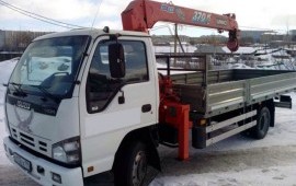 Услуги манипулятора, автовышки